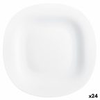   Lapos Tányér Luminarc Carine Blanco Fehér Üveg Ø 26 cm (24 egység) MOST 47094 HELYETT 33228 Ft-ért!