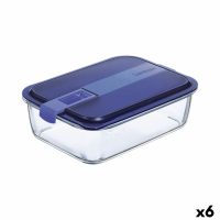   Hermetikus ebéddoboz Luminarc Easy Box Kék Üveg (6 egység) (1,97 l) MOST 50899 HELYETT 38304 Ft-ért!