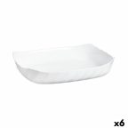   Szervírozótányér Luminarc Smart Cuisine Négyszögletes Fehér Üveg 33 x 27 cm (6 egység) MOST 31432 HELYETT 22174 Ft-ért!