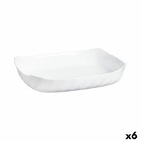   Szervírozótányér Luminarc Smart Cuisine Négyszögletes Fehér Üveg 33 x 27 cm (6 egység) MOST 32461 HELYETT 22902 Ft-ért!