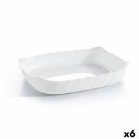   Szervírozótányér Luminarc Smart Cuisine Négyszögletes Fehér Üveg 29 x 30 cm (6 egység) MOST 28702 HELYETT 20248 Ft-ért!