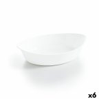   Szervírozótányér Luminarc Smart Cuisine Ovális Fehér Üveg 25 x 15 cm (6 egység) MOST 43969 HELYETT 33087 Ft-ért!