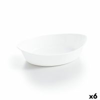   Szervírozótányér Luminarc Smart Cuisine Ovális Fehér Üveg 25 x 15 cm (6 egység) MOST 43969 HELYETT 33087 Ft-ért!