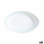   Szervírozótányér Luminarc Smart Cuisine Ovális Fehér Üveg 21 x 13 cm (6 egység) MOST 38177 HELYETT 26936 Ft-ért!