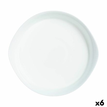 Szervírozótányér Luminarc Smart Cuisine Kör Alakú Fehér Üveg Ø 28 cm (6 egység) MOST 39870 HELYETT 28127 Ft-ért!