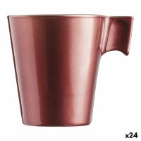   Taza Bögre Luminarc Flashy Piros 80 ml Üveg (24 egység) MOST 61905 HELYETT 46588 Ft-ért!