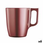   Taza Bögre Luminarc Flashy Piros 250 ml Üveg (6 egység) MOST 18779 HELYETT 12947 Ft-ért!