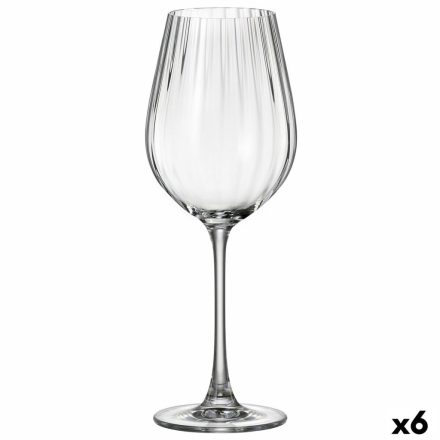 Borospohár Bohemia Crystal Optic Átlátszó 6 egység 500 ml MOST 17456 HELYETT 12038 Ft-ért!