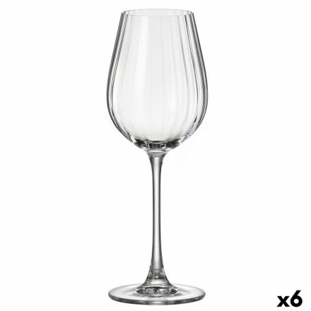 Borospohár Bohemia Crystal Optic Átlátszó 400 ml 6 egység MOST 16737 HELYETT 11542 Ft-ért!