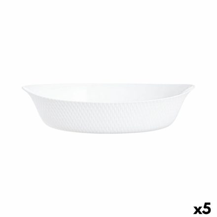 Szervírozótányér Luminarc Smart Cuisine 32 x 20 cm Fehér Üveg (6 egység) MOST 45354 HELYETT 34129 Ft-ért!