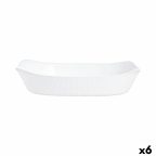   Szervírozótányér Luminarc Smart Cuisine Fehér Üveg 34 x 25 cm (6 egység) MOST 46429 HELYETT 34939 Ft-ért!