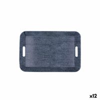   reggeliző tálca Quid Habitat Kék Műanyag 33 x 23 x 4 cm Szárnyas Denim (12 egység) MOST 16141 HELYETT 11128 Ft-ért!