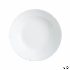   Mélytányér Luminarc Zelie Fehér Üveg Ø 20 cm (12 egység) MOST 14510 HELYETT 8681 Ft-ért!