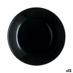   Desszert tányér Luminarc Zelie Negro Fekete Üveg Ø 18 cm (12 egység) MOST 14510 HELYETT 8681 Ft-ért!