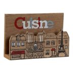   Szalvétatartó DKD Home Decor Cusine Többszínű Fa Fa MDF 16 x 11 x 5 cm MOST 4130 HELYETT 2166 Ft-ért!