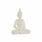   Dekoratív Figura DKD Home Decor Buddha Fehér Gyanta (30 x 17 x 41 cm) MOST 16172 HELYETT 9467 Ft-ért!