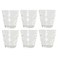   Pohárkészlet DKD Home Decor 8424001836062 Átlátszó Kristály 400 ml (6 pcs) MOST 6466 HELYETT 3630 Ft-ért!