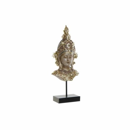 Dekoratív Figura DKD Home Decor Barna Aranysàrga Buddha Keleti 15 x 7 x 38 cm MOST 18400 HELYETT 11013 Ft-ért!