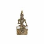   Dekoratív Figura DKD Home Decor Aranysàrga Barna Buddha Gyanta (13 x 7 x 27 cm) MOST 8794 HELYETT 5267 Ft-ért!