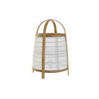   Asztali lámpa DKD Home Decor Fehér Természetes Bambusz 40 W 220 V 32 x 32 x 45,5 cm MOST 44124 HELYETT 25828 Ft-ért!