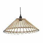   Mennyezeti Lámpa DKD Home Decor Rattan 220 V 50 W (45 x 45 x 17 cm) MOST 32206 HELYETT 18850 Ft-ért!