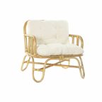   Karosszék DKD Home Decor Bézs szín Természetes Rattan 76 x 72 x 80 cm MOST 183597 HELYETT 136591 Ft-ért!