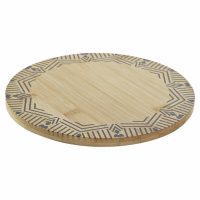   Tányéralátét DKD Home Decor Fekete Természetes Bambusz 20 x 20 x 1 cm MOST 5646 HELYETT 2960 Ft-ért!