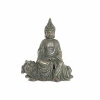   Dekoratív Figura DKD Home Decor 38 x 25 x 43 cm Fekete Aranysàrga Buddha Sötét szürke Keleti modern MOST 25005 HELYETT 14634 Ft-ért!