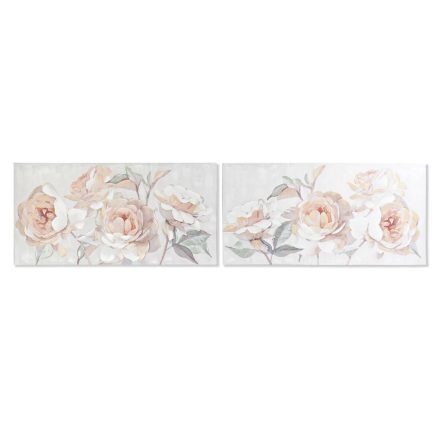 Kép DKD Home Decor 120 x 3 x 60 cm цветя Shabby Chic (2 egység) MOST 58943 HELYETT 37304 Ft-ért!