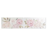   Kép DKD Home Decor 120 x 3 x 60 cm цветя Shabby Chic (2 egység) MOST 58943 HELYETT 37304 Ft-ért!