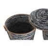 Kosár készlet DKD Home Decor Rattan Boho (51 x 51 x 65 cm) MOST 204108 HELYETT 130911 Ft-ért!