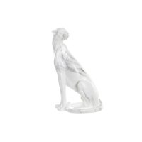   Dekoratív Figura DKD Home Decor Szürke Fehér Leopárd Gyanta Márvány (25 x 18 x 41 cm) MOST 48796 HELYETT 28557 Ft-ért!