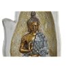 Dekoratív Figura DKD Home Decor Szürke Aranysàrga Buddha Gyanta (10 x 7,2 x 20,9 cm) (2 egység) MOST 16923 HELYETT 9905 Ft-ért!