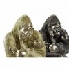 Dekoratív Figura DKD Home Decor 22 x 23,5 x 31 cm Ezüst színű Aranysàrga Gyarmati Gorilla (2 egység) MOST 55308 HELYETT 32368 Ft-ért!