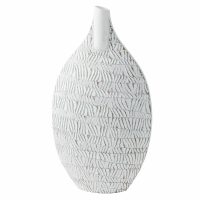   Váza DKD Home Decor Fehér Gyanta modern 32 x 13 x 57 cm MOST 43745 HELYETT 25605 Ft-ért!