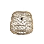   Mennyezeti Lámpa DKD Home Decor Világos barna Rattan (44 x 44 x 41 cm) MOST 60088 HELYETT 38023 Ft-ért!