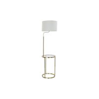   Álló Lámpa DKD Home Decor 43,5 x 40 x 154 cm Aranysàrga Fém Fehér 220 V 50 W MOST 81063 HELYETT 51301 Ft-ért!