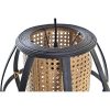 Mennyezeti Lámpa DKD Home Decor Fekete Barna 220 V 50 W (34 x 34 x 35 cm) MOST 46800 HELYETT 27391 Ft-ért!