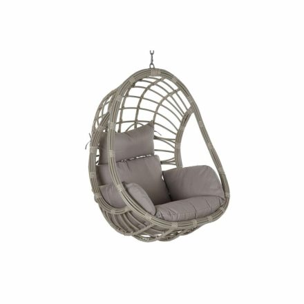 Függő kerti szék DKD Home Decor 90 x 70 x 110 cm Szürke szintetikus rattan Alumínium (92 x 70 x 113 cm) MOST 214464 HELYETT 119212 Ft-ért!