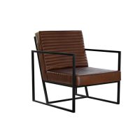   Fotel DKD Home Decor Barna Fekete Fém 75 x 89 x 90 cm MOST 412687 HELYETT 229396 Ft-ért!