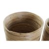 Virágcserepek készlete DKD Home Decor Természetes Barna Rattan Bali (31 x 31 x 30,5 cm) (3 pcs) MOST 78720 HELYETT 49813 Ft-ért!