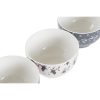 Tál DKD Home Decor Porcelán Piros Szürke Fehér Szarvas (500 ml) (3 egység) MOST 9877 HELYETT 5911 Ft-ért!