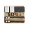 Sushi szett DKD Home Decor Fekete Természetes Bambusz Tábla Keleti 25 x 22 x 3 cm MOST 11052 HELYETT 6201 Ft-ért!