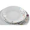 Edénykészlet DKD Home Decor Többszínű Porcelán цветя 27 x 27 x 3 cm 18 Darabok (18 pcs) MOST 59577 HELYETT 37701 Ft-ért!