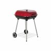 Faszenes Barbecue Sütő Tetővel és Kerekekkel DKD Home Decor Piros Fekete Fém Acél 30 x 40 cm 60 x 57 x 80 cm (60 x 57 x 80 cm) MOST 43366 HELYETT 25382 Ft-ért!