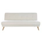   Kanapéágy DKD Home Decor 172 x 80 x 76 cm Krémszín Gumifa modern Scandi MOST 223792 HELYETT 143536 Ft-ért!