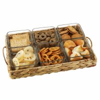   Snack tálca DKD Home Decor 32 x 11 x 6 cm Kristály Természetes 280 ml (7 egység) MOST 22066 HELYETT 12914 Ft-ért!