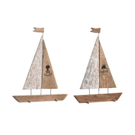 Dekoratív Figura DKD Home Decor 36,5 x 10 x 54 cm 37,5 x 10 x 48 cm Barna (2 egység) MOST 45416 HELYETT 26581 Ft-ért!