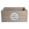 Dekoratív doboz DKD Home Decor Természetes Fa MDF Spirálok Mediterrán 50 x 40 x 22,5 cm MOST 26328 HELYETT 15411 Ft-ért!