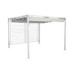   Pergola DKD Home Decor Fehér 296 x 296 x 225 cm Acél MOST 430994 HELYETT 276431 Ft-ért!